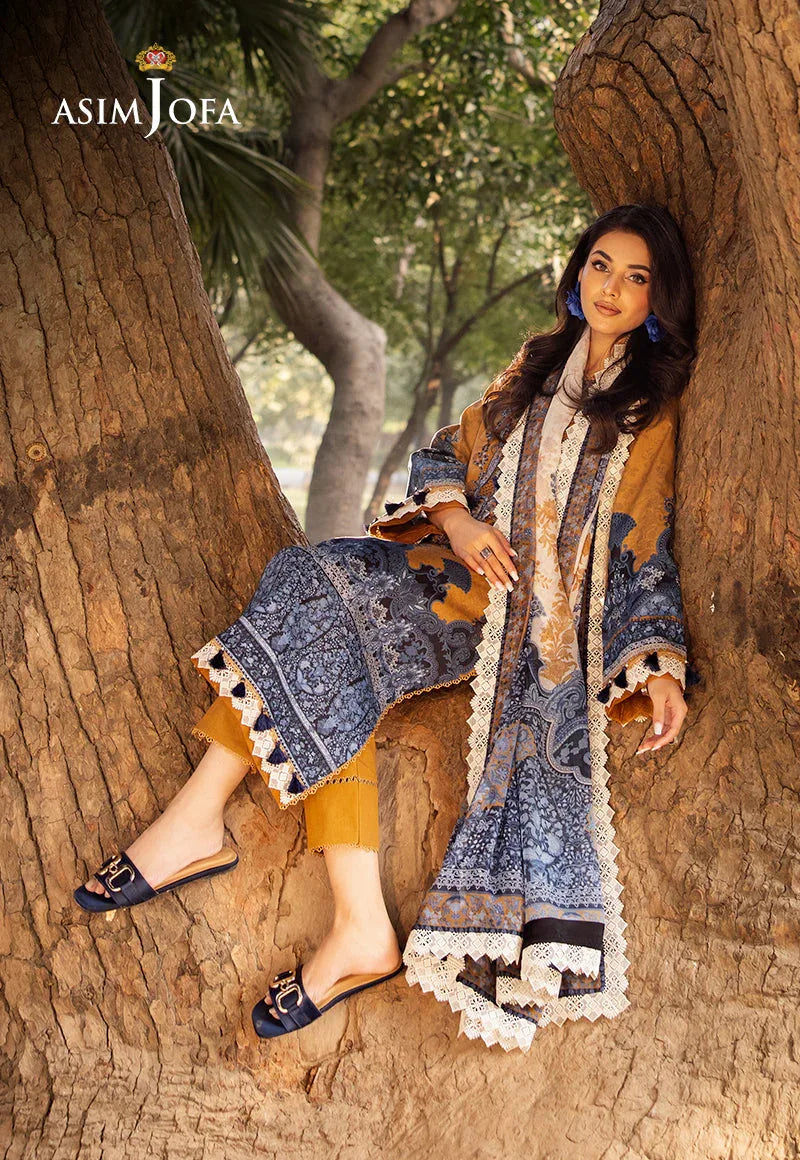 Asim Jofa | Prints Drop 2 | AJUBJ-10 - Rang-e-Khaas