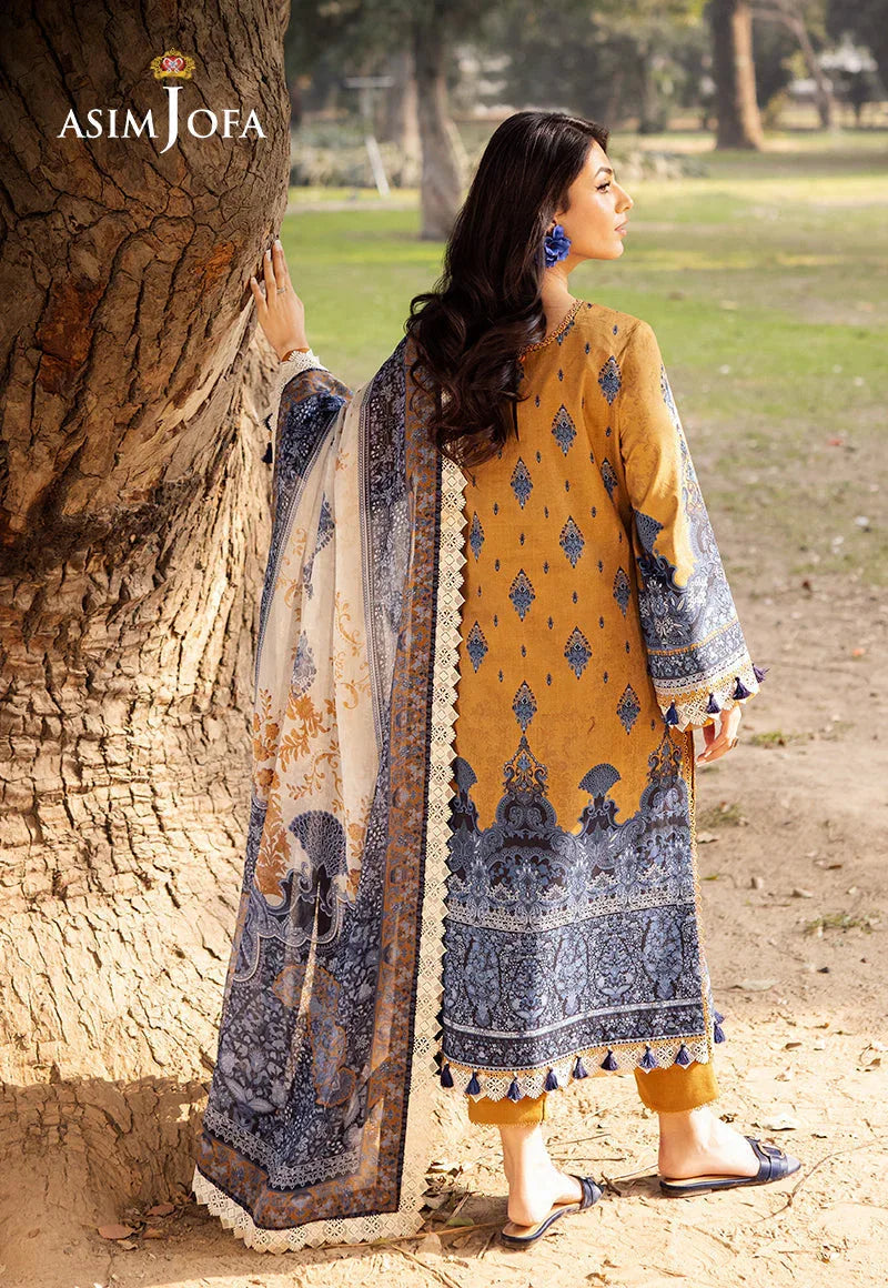 Asim Jofa | Prints Drop 2 | AJUBJ-10 - Rang-e-Khaas