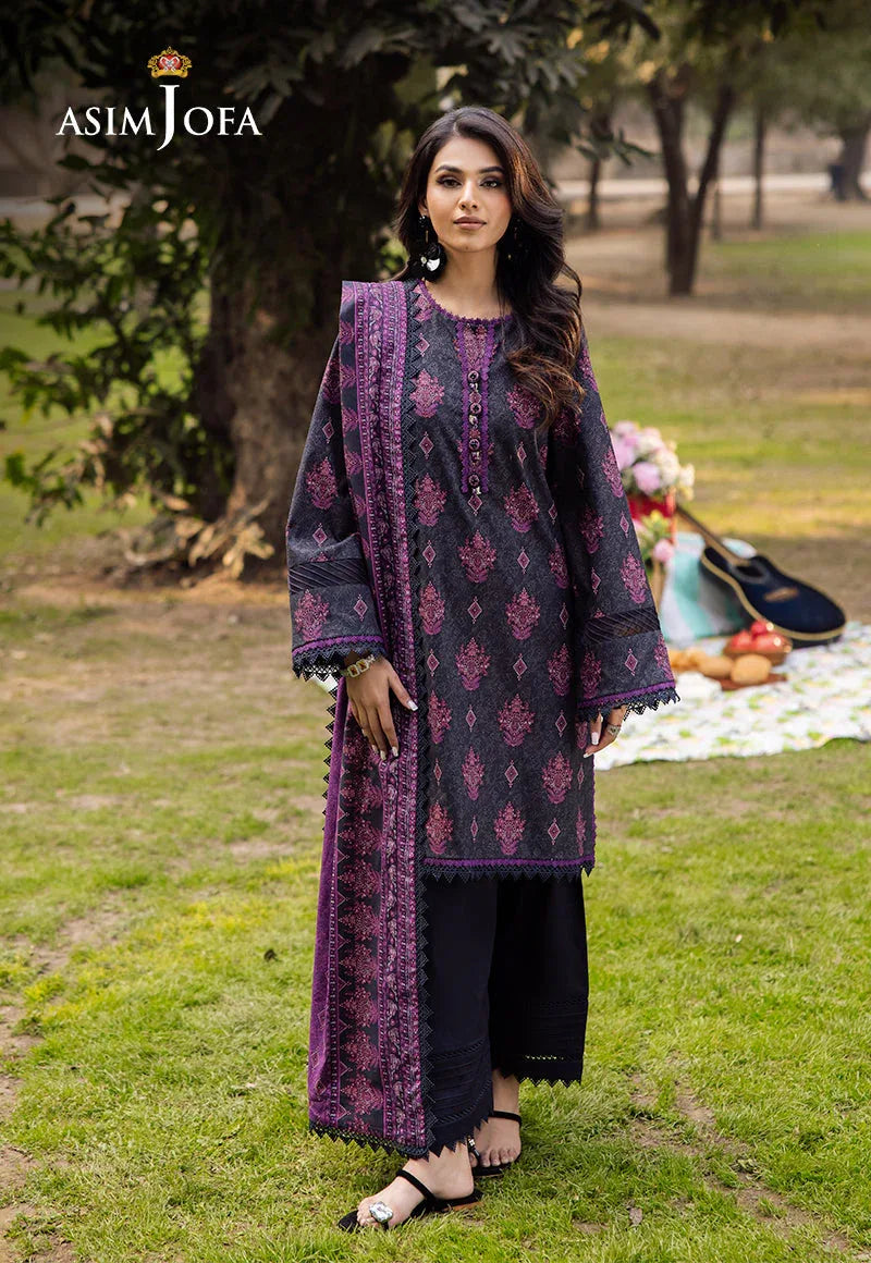Asim Jofa | Prints Drop 2 | AJUBJ-24 - Rang-e-Khaas