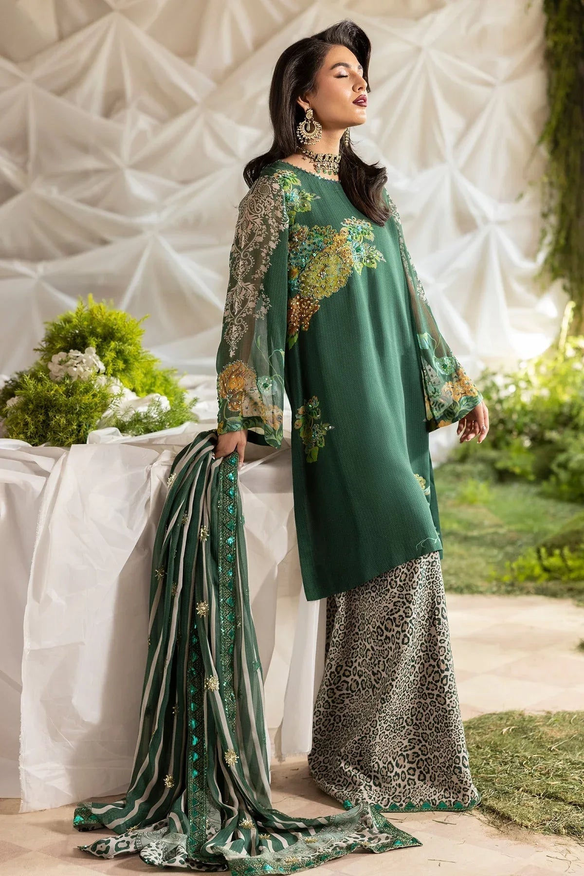 Charizma | Festive Pret | CMA-5-117 - Rang-e-Khaas