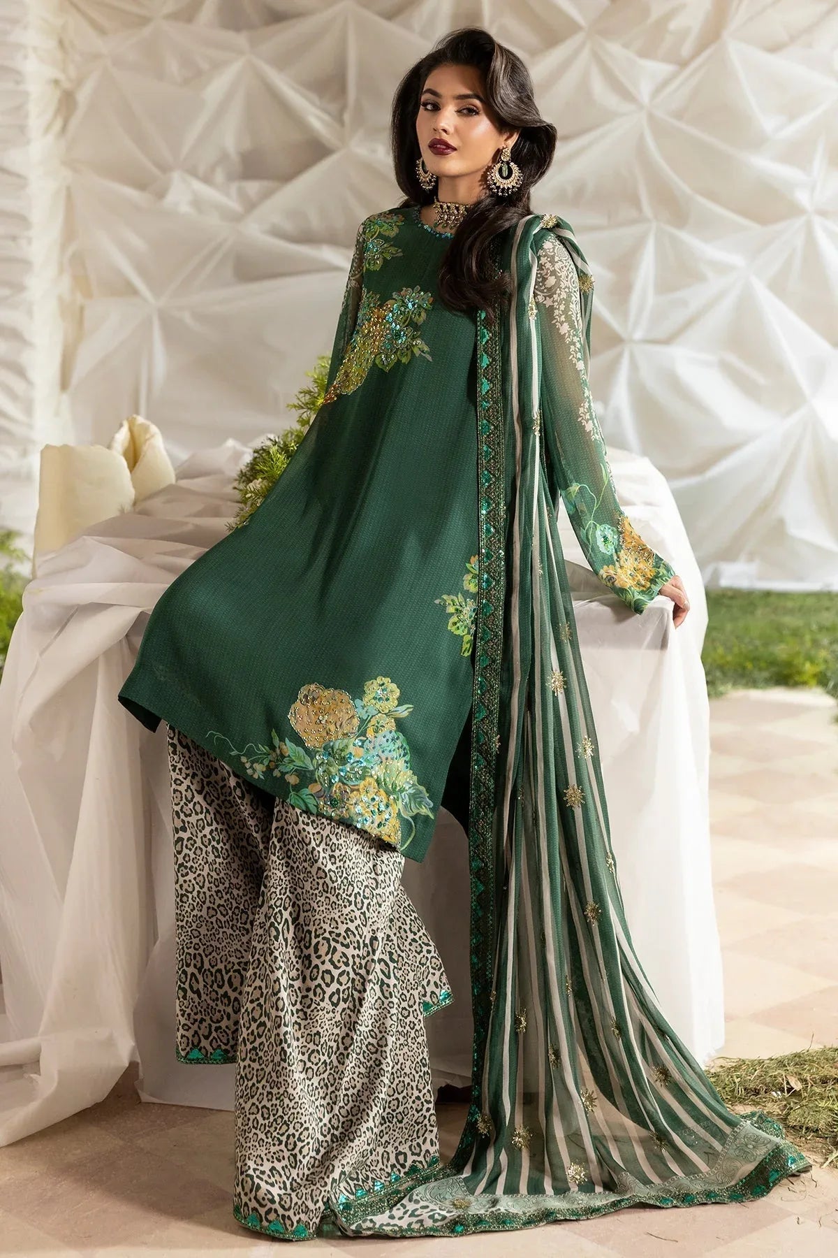 Charizma | Festive Pret | CMA-5-117 - Rang-e-Khaas
