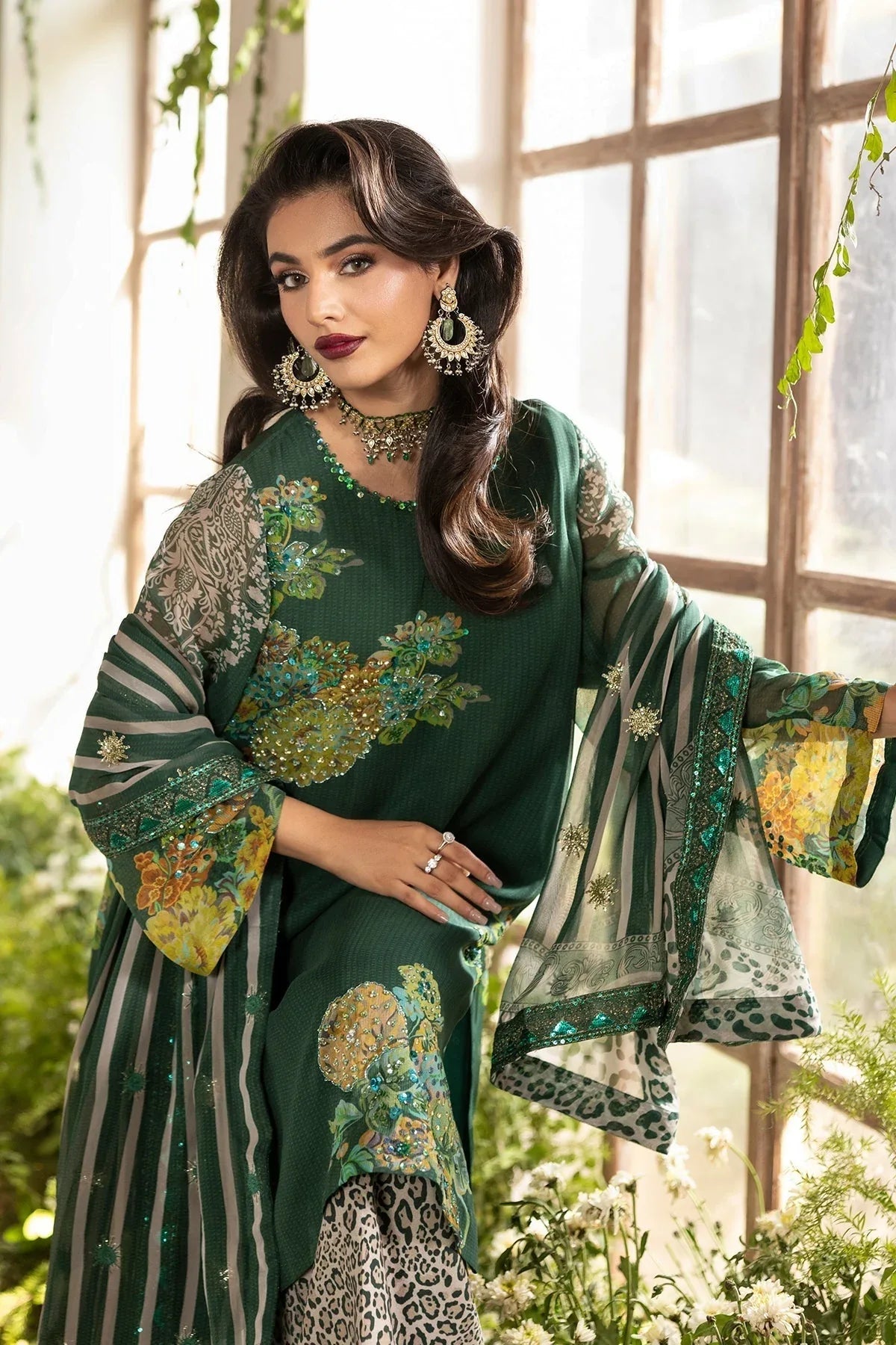 Charizma | Festive Pret | CMA-5-117 - Rang-e-Khaas