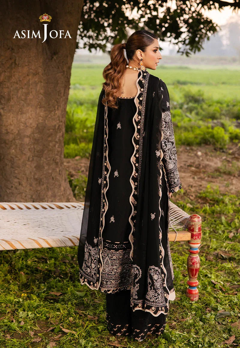 Asim Jofa | Luxury Lawn 25 | AJELL-03 - Rang-e-Khaas