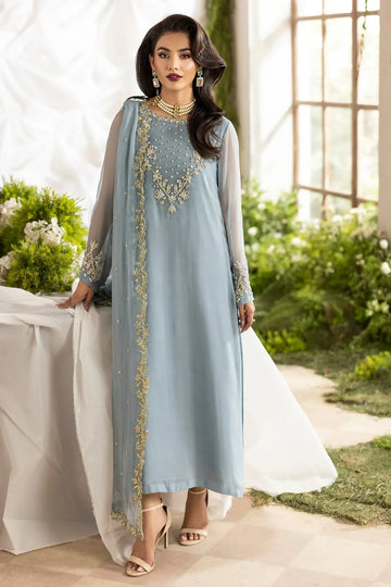 Charizma | Fumee Luxury Chiffon | CMA-5-100 - Rang-e-Khaas