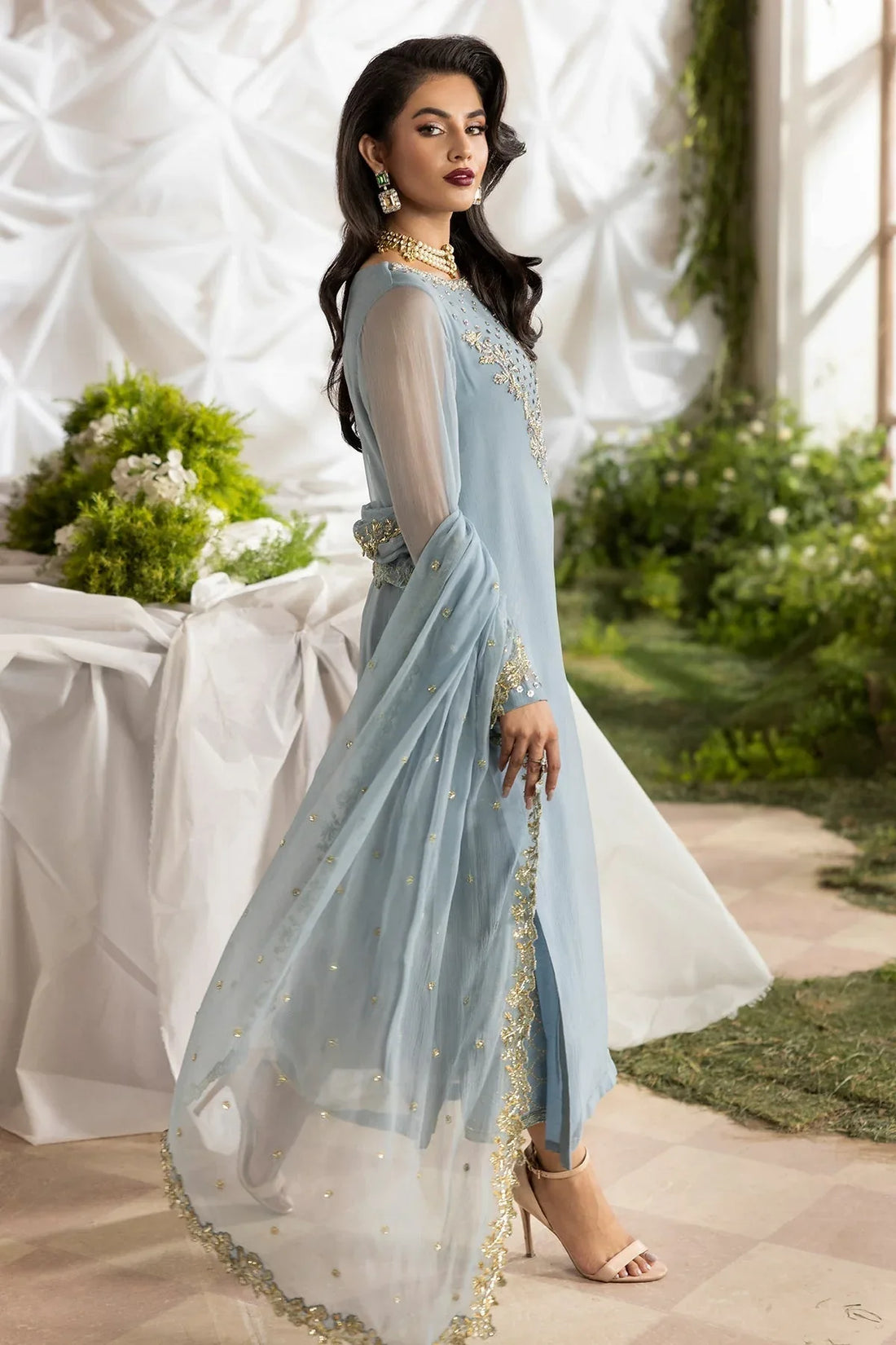 Charizma | Fumee Luxury Chiffon | CMA-5-100 - Rang-e-Khaas