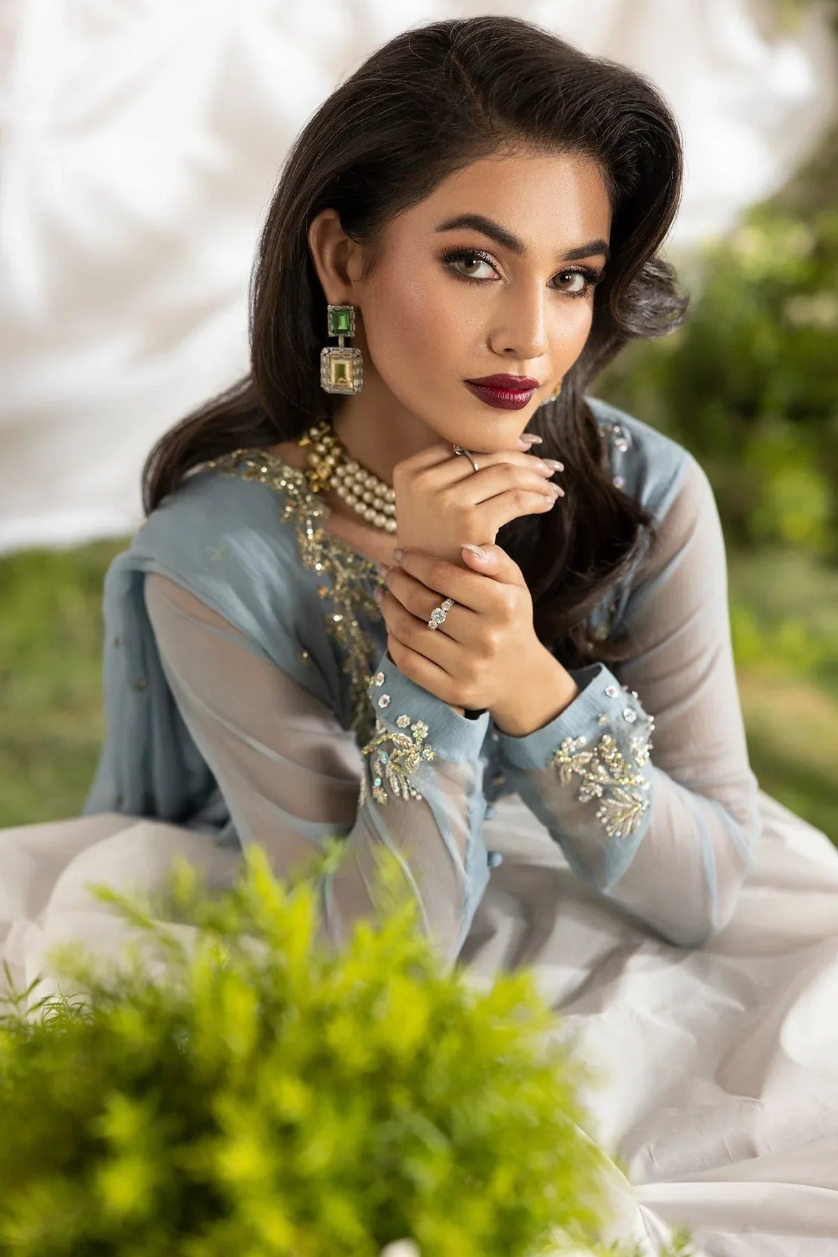 Charizma | Fumee Luxury Chiffon | CMA-5-100 - Rang-e-Khaas