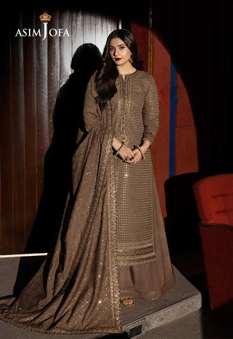 Asim Jofa | Luxury Festive Rejoice | AJLFF-08 - Rang-e-Khaas