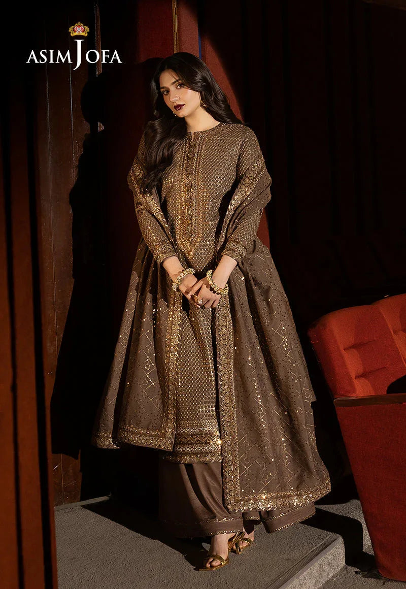 Asim Jofa | Luxury Festive Rejoice | AJLFF-08 - Rang-e-Khaas