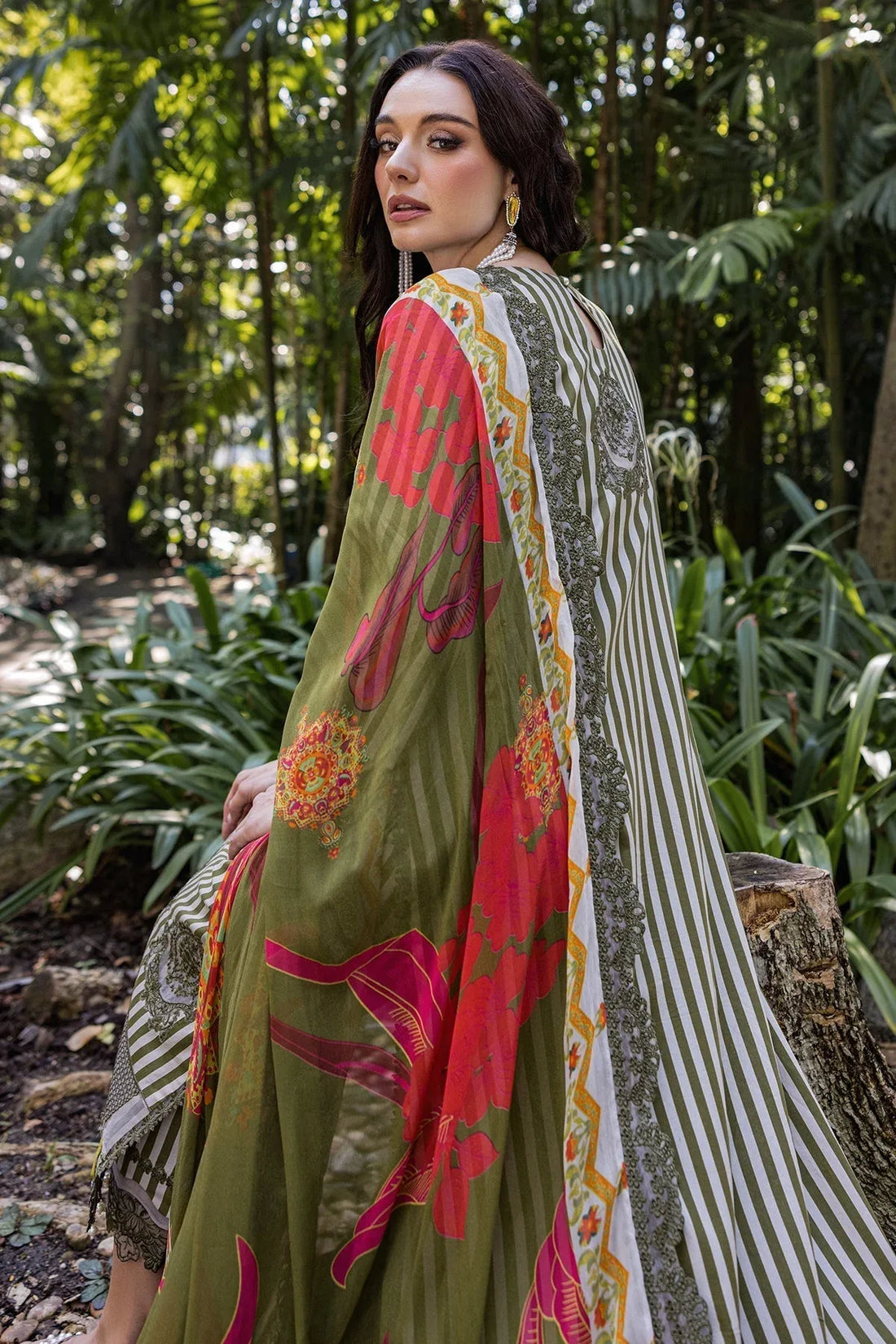 Charizma | Naranji Lawn | CN5-07 - Rang-e-Khaas