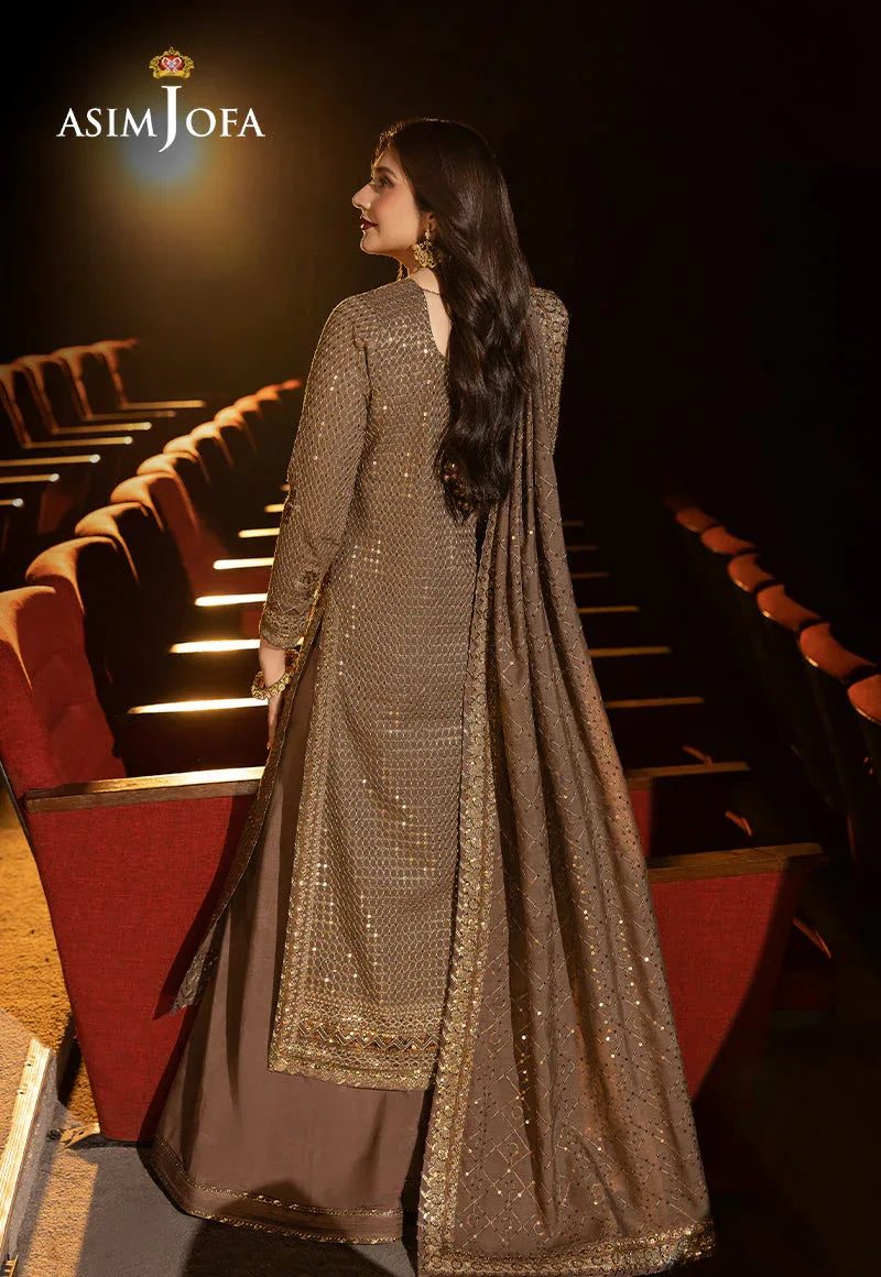 Asim Jofa | Luxury Festive Rejoice | AJLFF-08 - Rang-e-Khaas