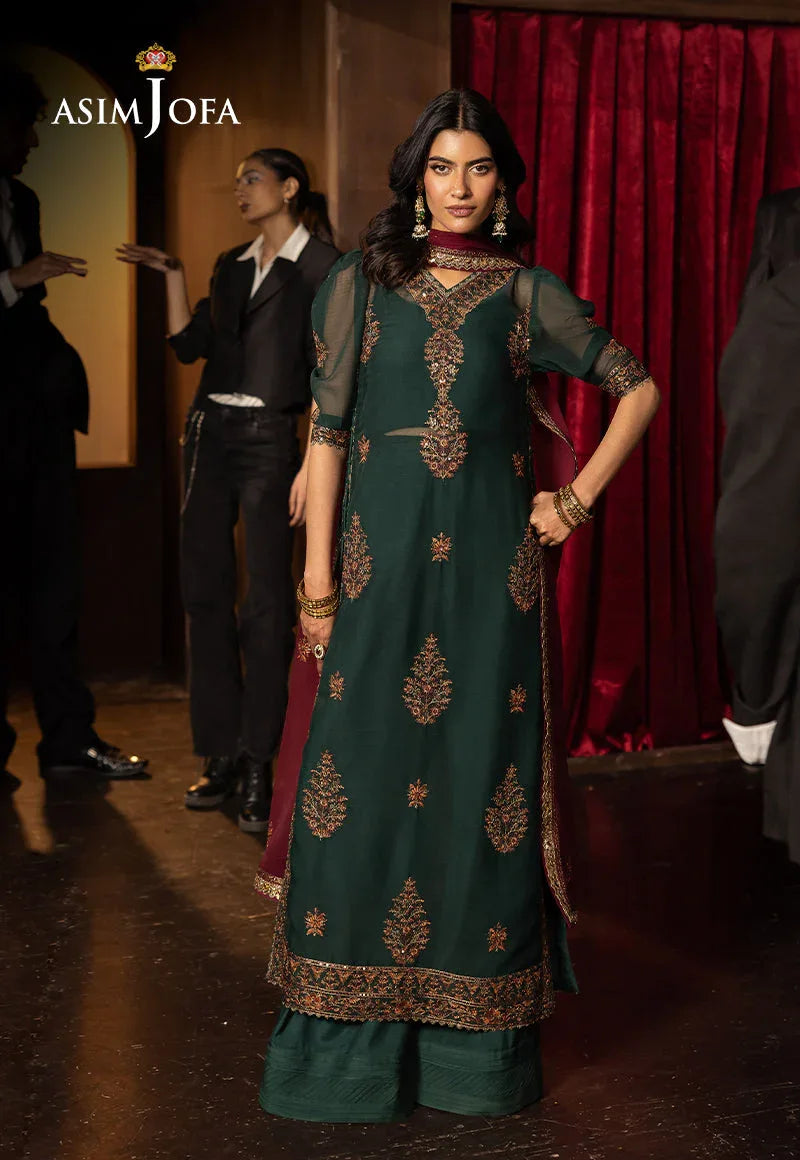 Asim Jofa | Luxury Festive Rejoice | AJLFF-02 - Rang-e-Khaas