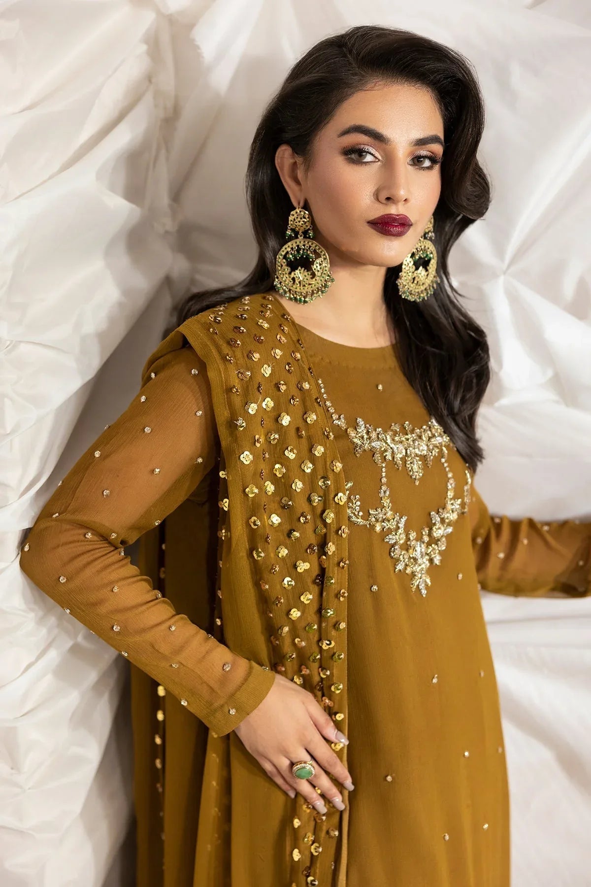 Charizma | Fumee Luxury Chiffon | CMA-5-046A - Rang-e-Khaas