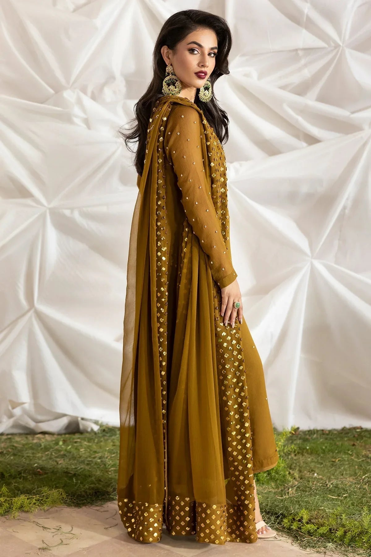 Charizma | Fumee Luxury Chiffon | CMA-5-046A - Rang-e-Khaas