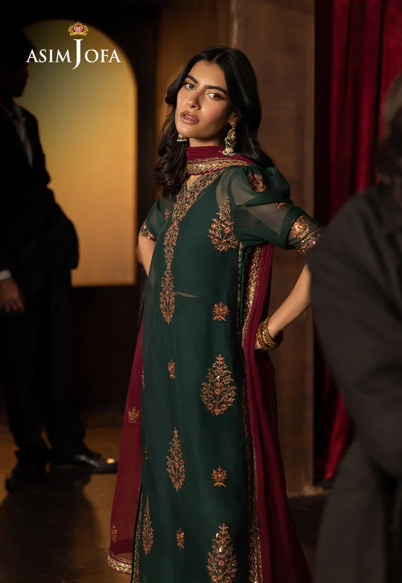 Asim Jofa | Luxury Festive Rejoice | AJLFF-02 - Rang-e-Khaas
