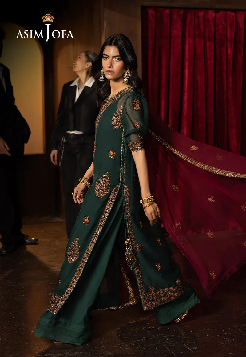 Asim Jofa | Luxury Festive Rejoice | AJLFF-02 - Rang-e-Khaas