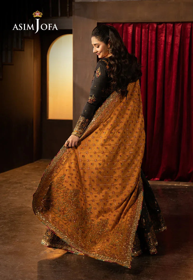 Asim Jofa | Luxury Festive Rejoice | AJLFF-19 - Rang-e-Khaas