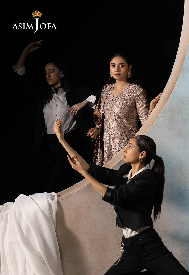 Asim Jofa | Luxury Festive Rejoice | AJLFF-10 - Rang-e-Khaas