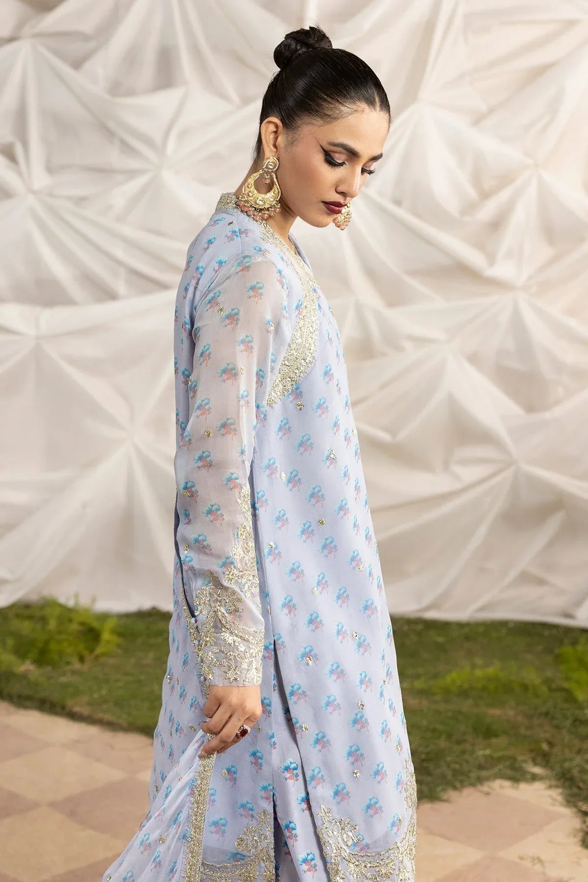 Charizma | Fumee Luxury Chiffon | CMA-5-119A - Rang-e-Khaas