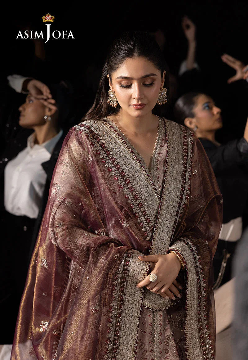 Asim Jofa | Luxury Festive Rejoice | AJLFF-10 - Rang-e-Khaas