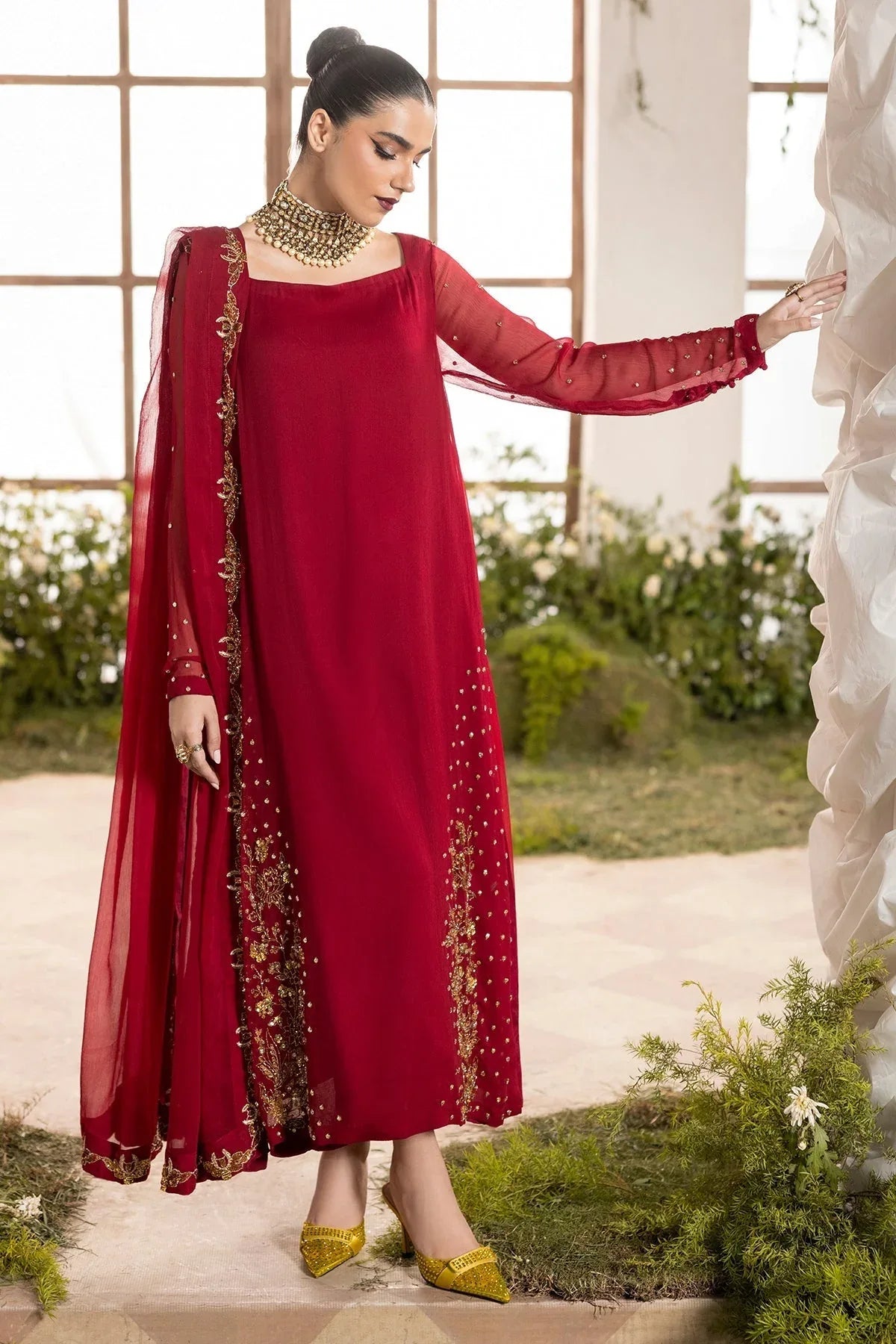 Charizma | Fumee Luxury Chiffon | CMA-5-047A - Rang-e-Khaas