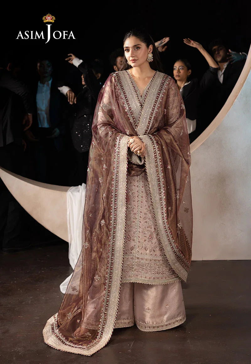 Asim Jofa | Luxury Festive Rejoice | AJLFF-10 - Rang-e-Khaas
