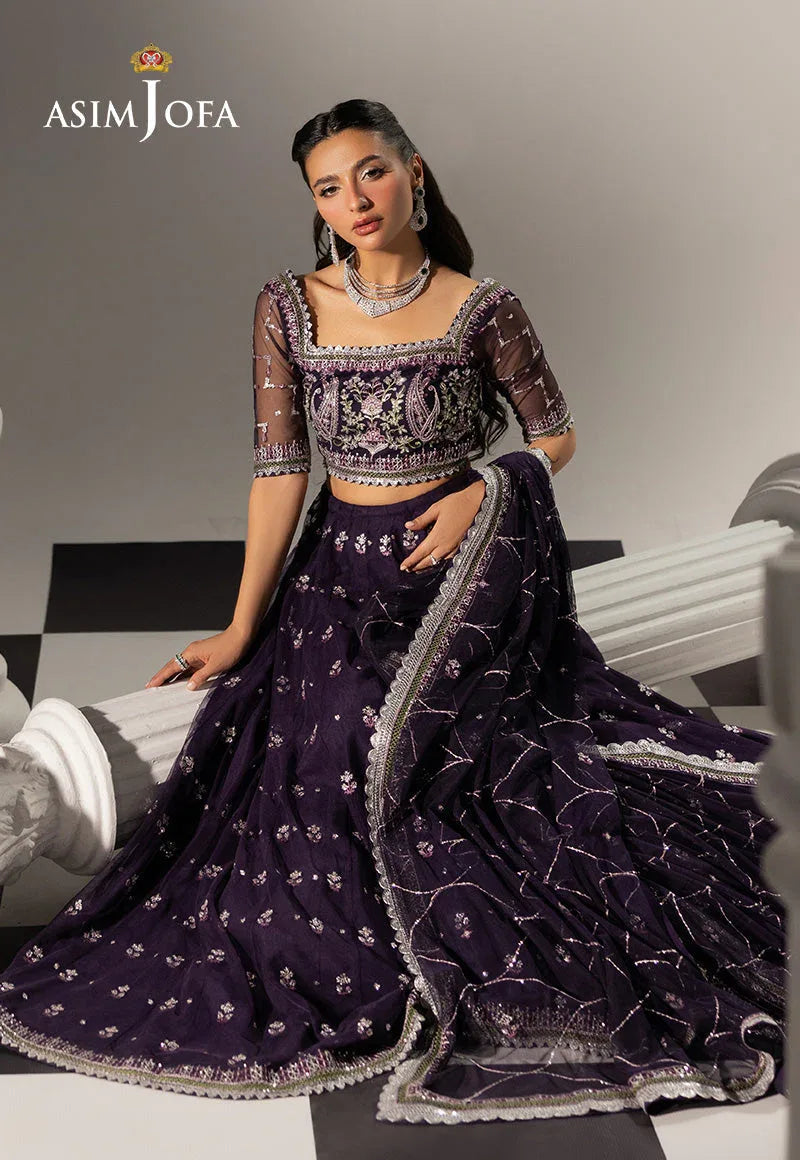 Asim Jofa | Izel Luxury Collection | AJIZL-15 - Rang-e-Khaas