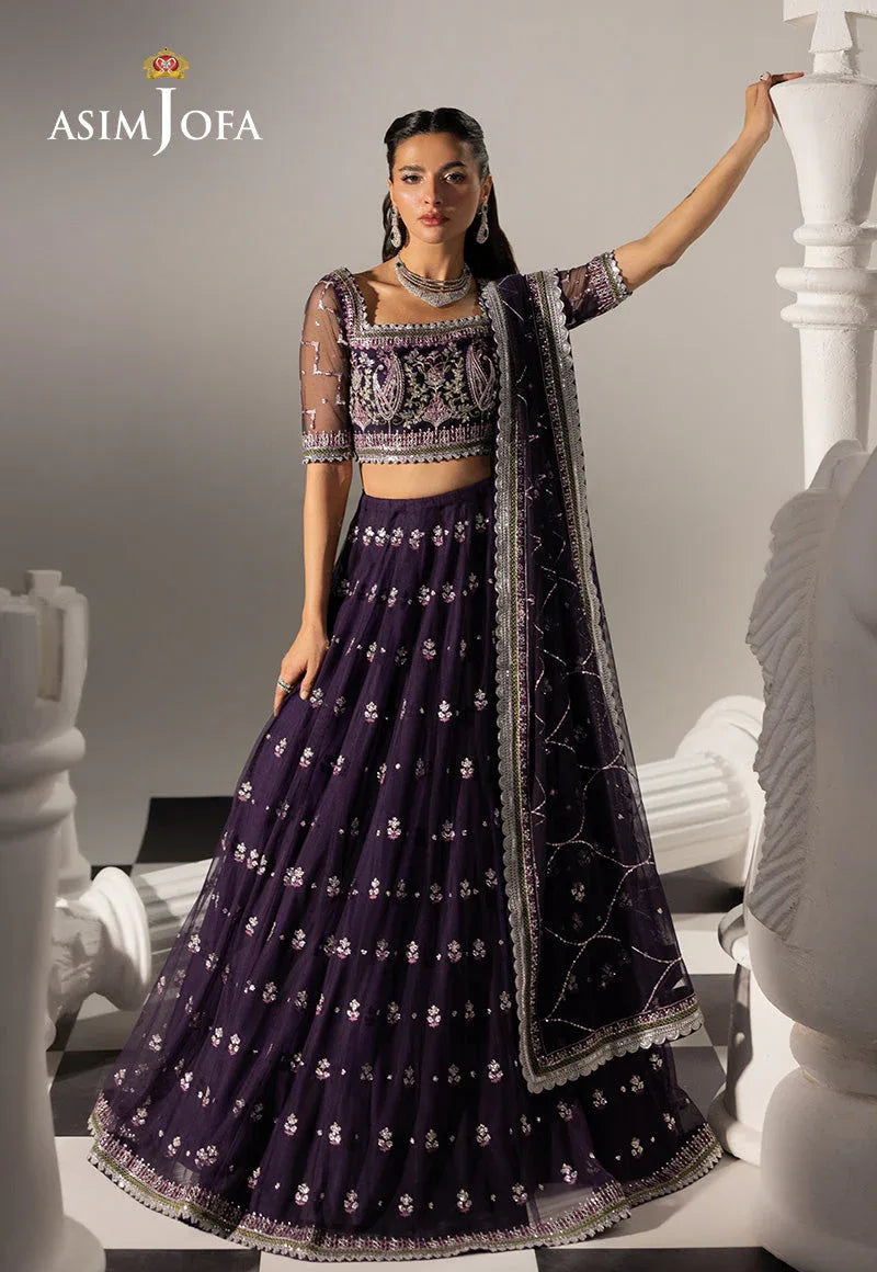 Asim Jofa | Izel Luxury Collection | AJIZL-15 - Rang-e-Khaas