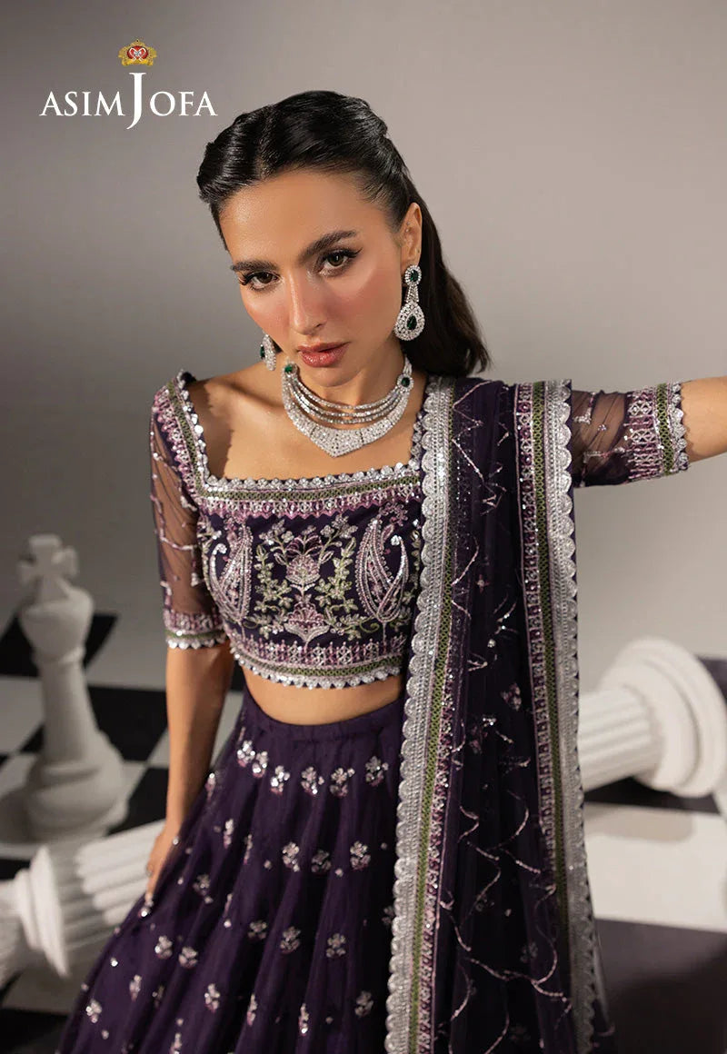 Asim Jofa | Izel Luxury Collection | AJIZL-15 - Rang-e-Khaas
