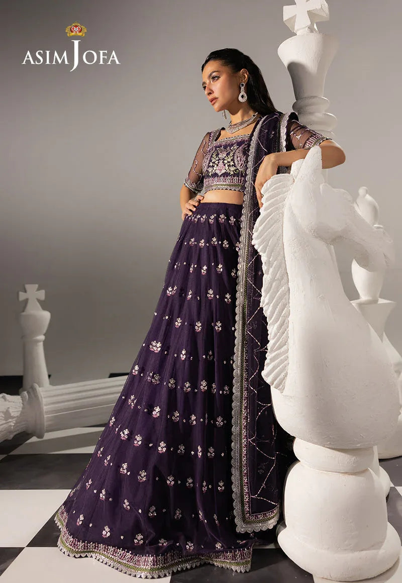 Asim Jofa | Izel Luxury Collection | AJIZL-15 - Rang-e-Khaas