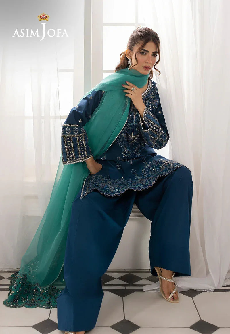 Asim Jofa | Izel Luxury Collection | AJIZL-18 - Rang-e-Khaas