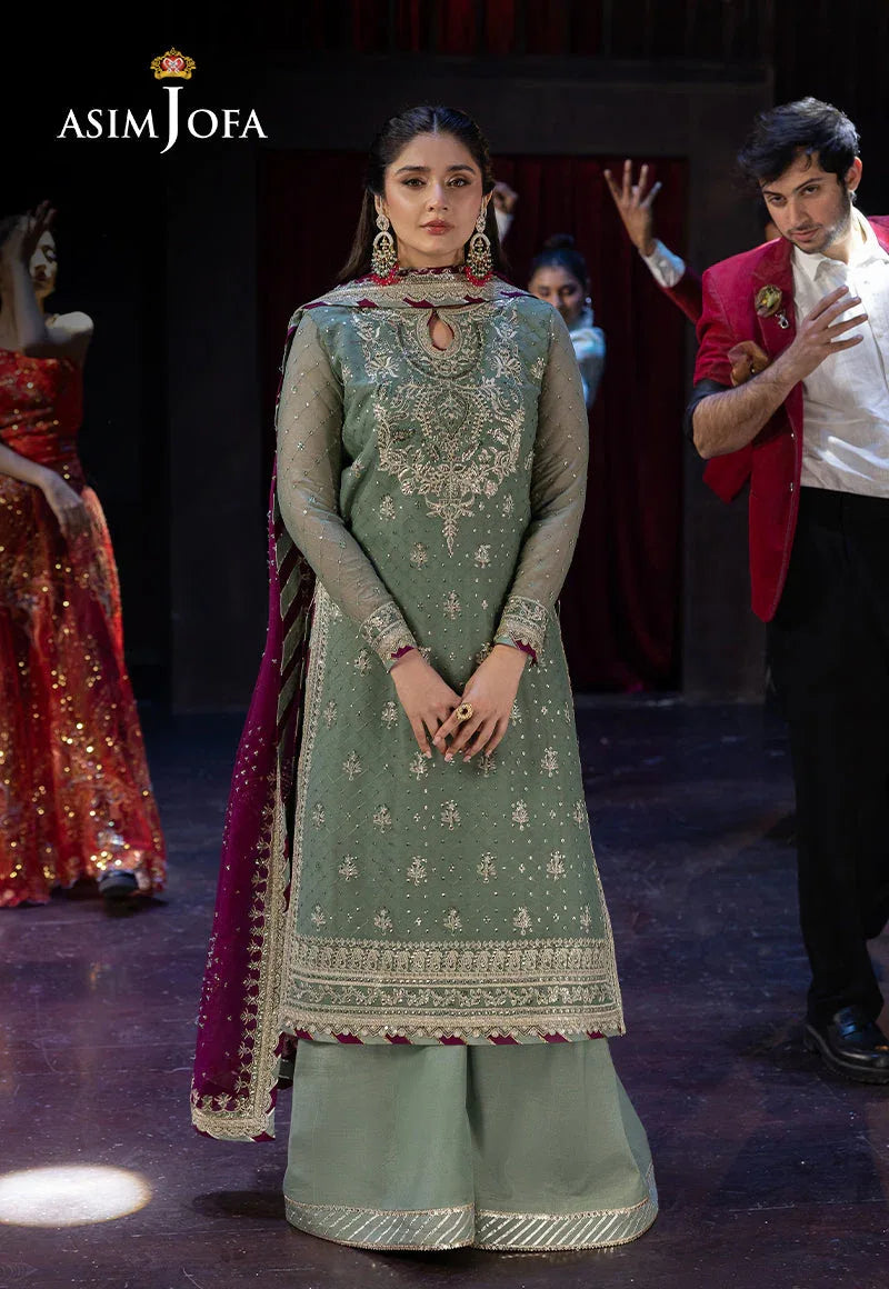 Asim Jofa | Luxury Festive Rejoice | AJLFF-13 - Rang-e-Khaas
