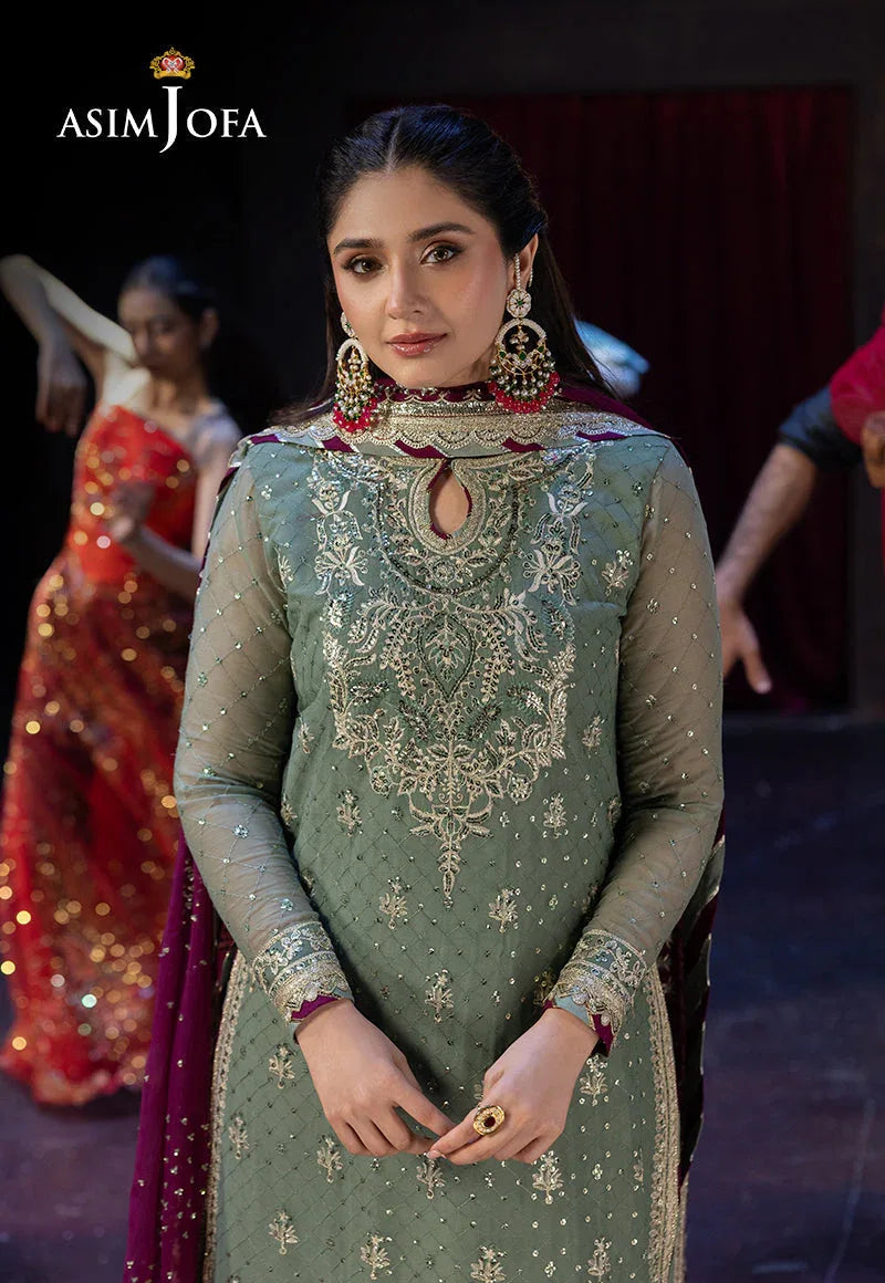 Asim Jofa | Luxury Festive Rejoice | AJLFF-13 - Rang-e-Khaas