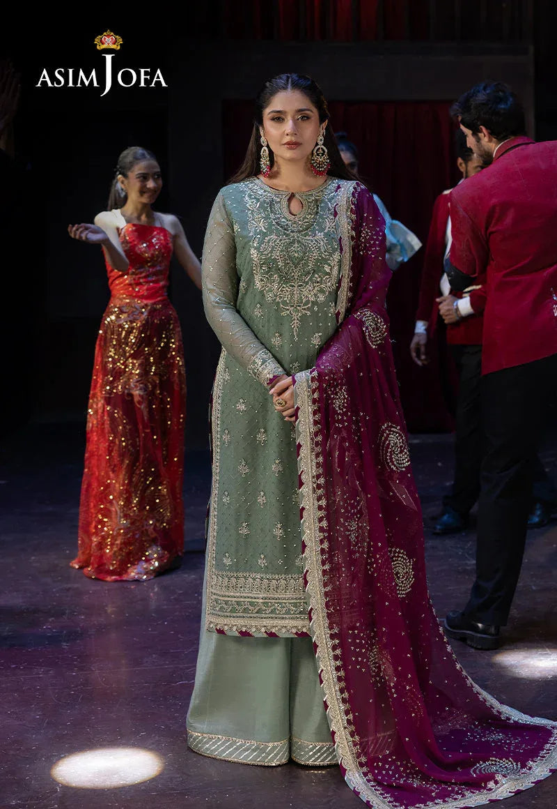 Asim Jofa | Luxury Festive Rejoice | AJLFF-13 - Rang-e-Khaas