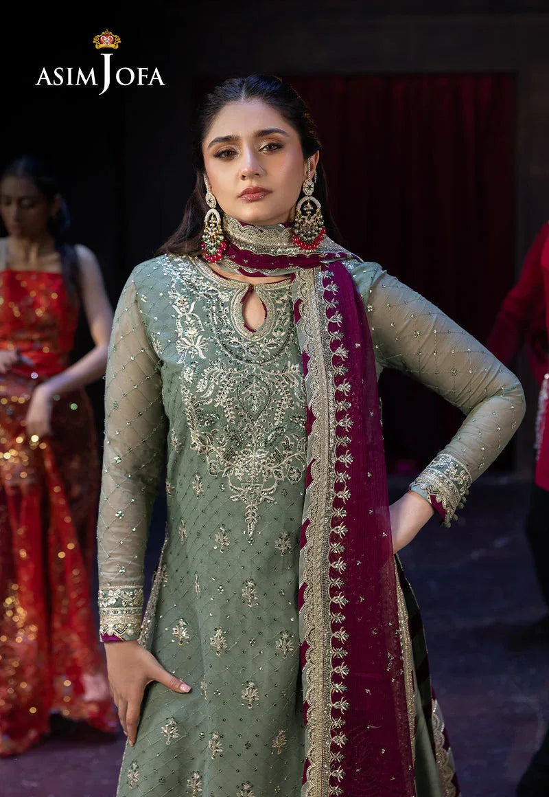 Asim Jofa | Luxury Festive Rejoice | AJLFF-13 - Rang-e-Khaas