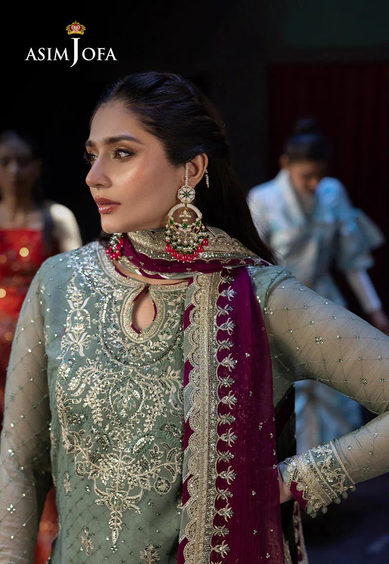 Asim Jofa | Luxury Festive Rejoice | AJLFF-13 - Rang-e-Khaas