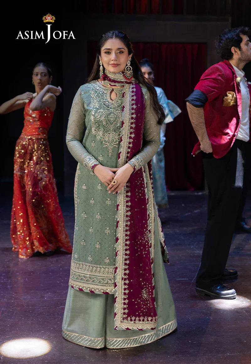 Asim Jofa | Luxury Festive Rejoice | AJLFF-13 - Rang-e-Khaas