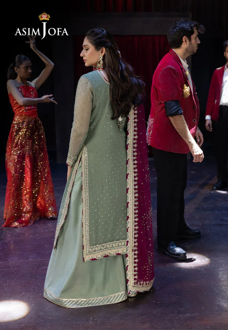 Asim Jofa | Luxury Festive Rejoice | AJLFF-13 - Rang-e-Khaas