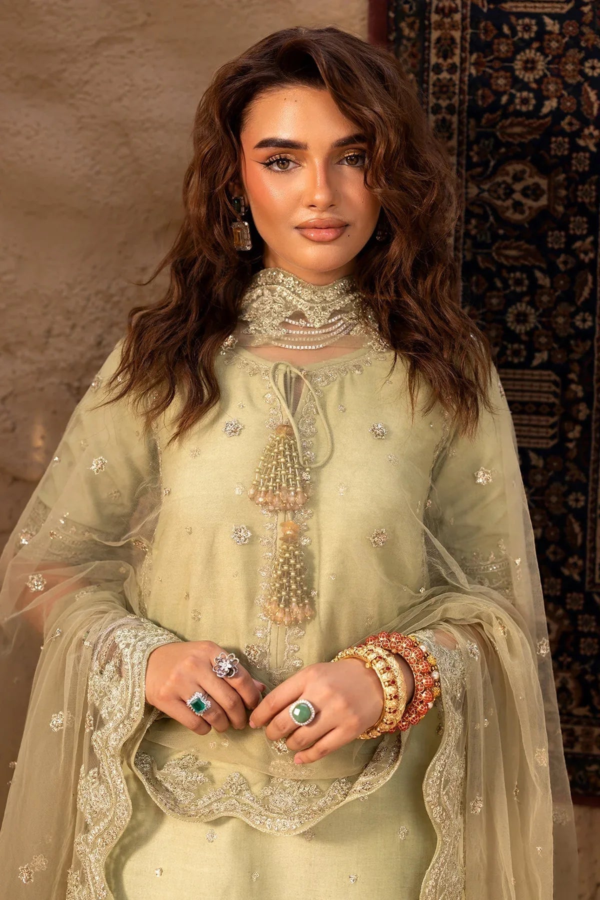 Charizma | Festive Pret | CMA-5-044 - Rang-e-Khaas