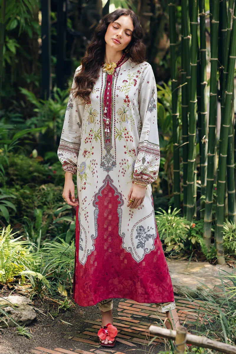 Qalamkar | Printed Co Ords 25 | OP-01 Lapo - Rang-e-Khaas