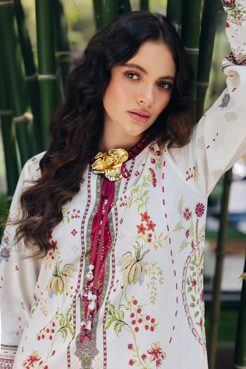 Qalamkar | Printed Co Ords 25 | OP-01 Lapo - Rang-e-Khaas