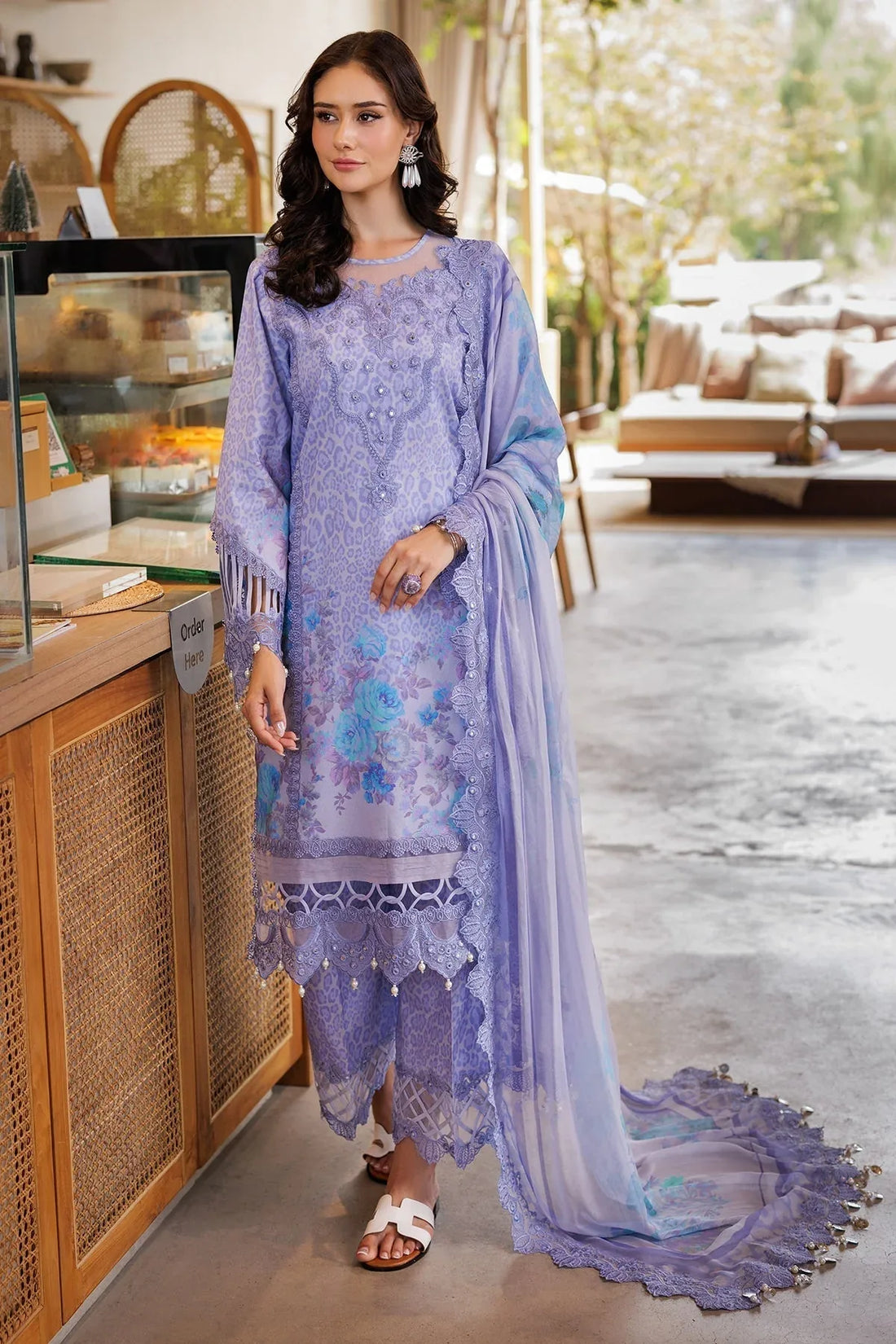 Charizma | Naranji Lawn 25 |  CN5-09 - Rang-e-Khaas
