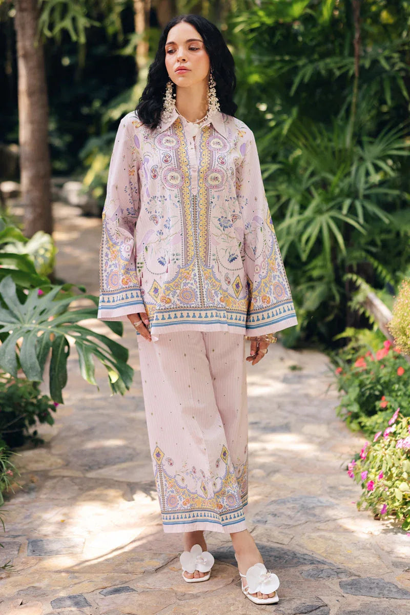 Qalamkar | Printed Co Ords 25 | OP-08 Ruhi - Rang-e-Khaas