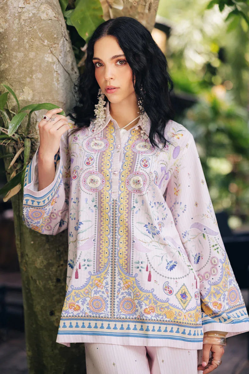 Qalamkar | Printed Co Ords 25 | OP-08 Ruhi - Rang-e-Khaas