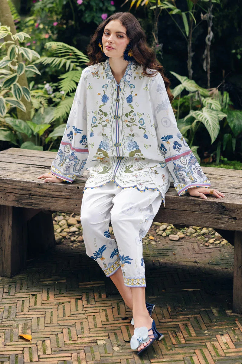 Qalamkar | Printed Co Ords 25 | OP-06 Ilsa - Rang-e-Khaas