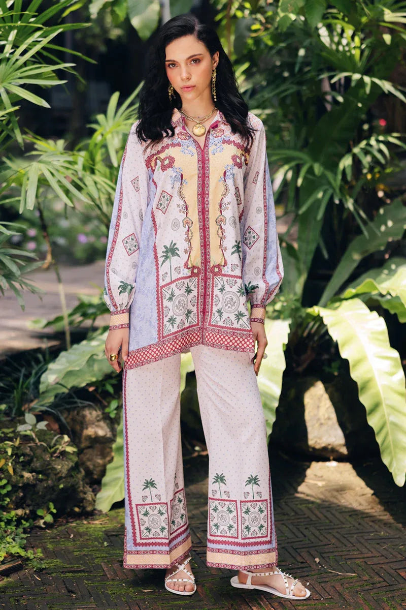 Qalamkar | Printed Co Ords 25 | OP-05 Rihana - Rang-e-Khaas