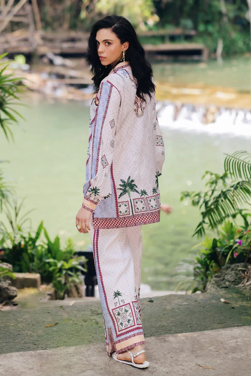 Qalamkar | Printed Co Ords 25 | OP-05 Rihana - Rang-e-Khaas