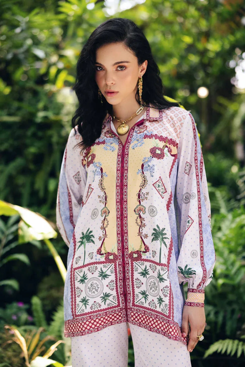 Qalamkar | Printed Co Ords 25 | OP-05 Rihana - Rang-e-Khaas