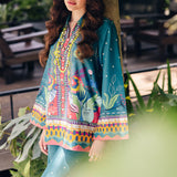 Qalamkar | Printed Co Ords 25 | OP-10 Liva