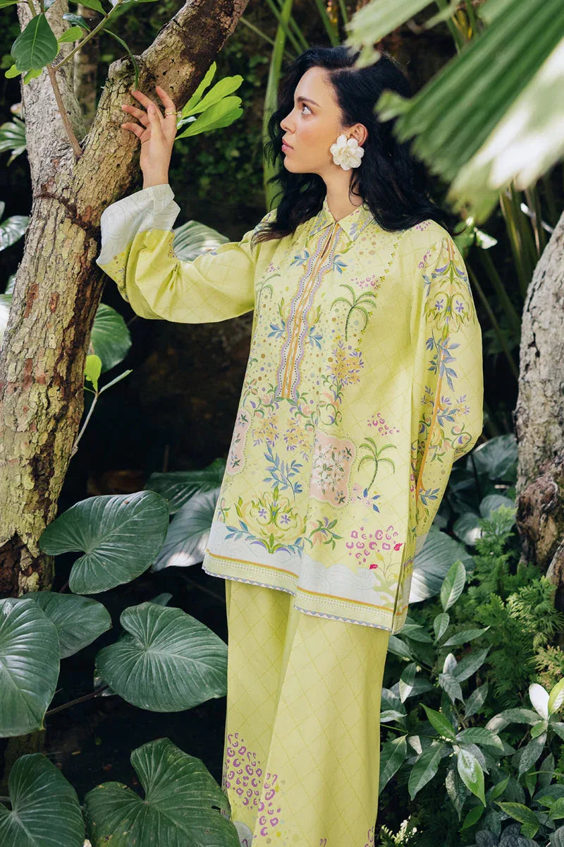 Qalamkar | Printed Co Ords 25 | OP-03 Alva - Rang-e-Khaas