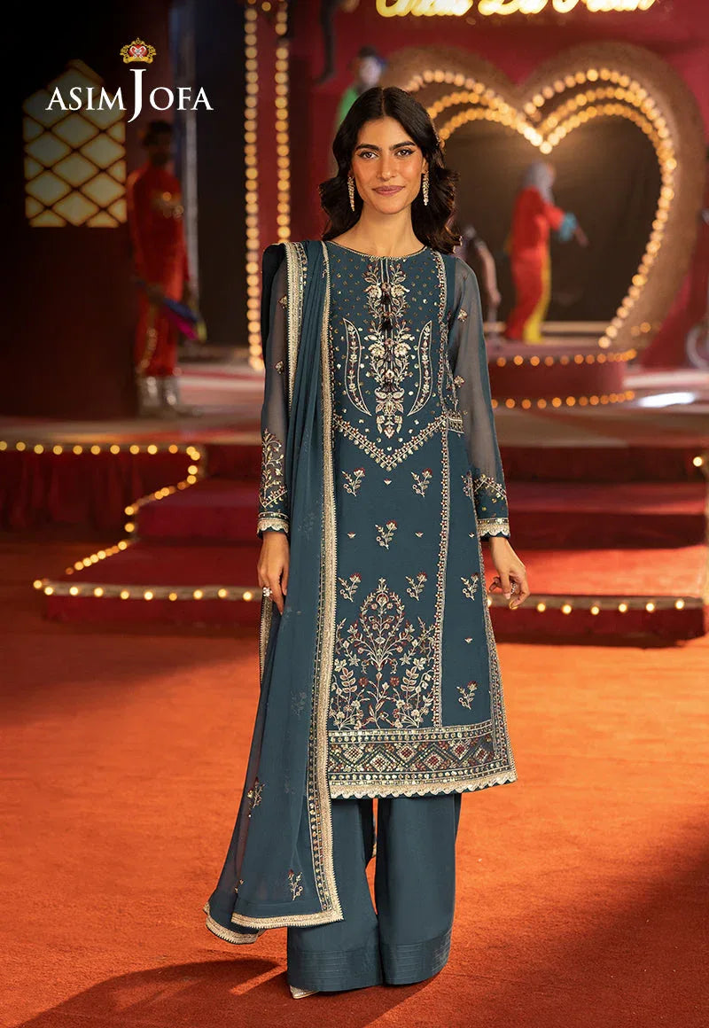 Asim Jofa | Luxury Festive Rejoice | AJLFF-15 - Rang-e-Khaas